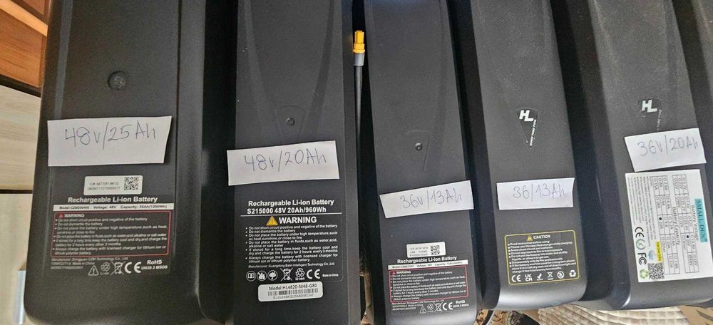 Литиеви батерии SAMSUNG,LG- 36V/ 48V