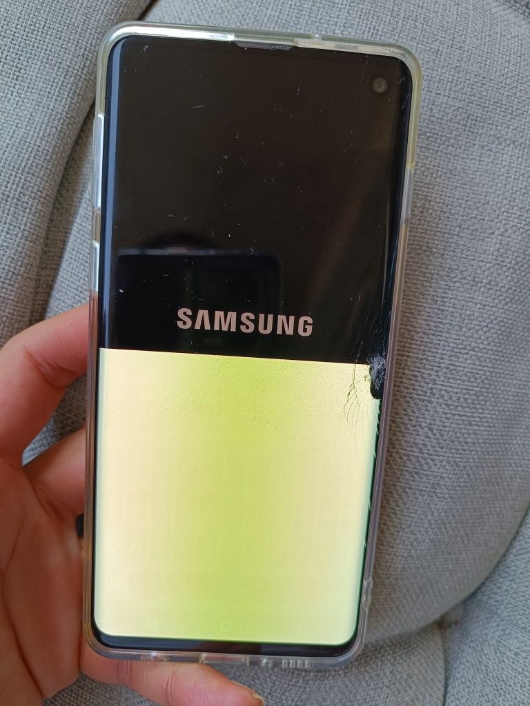 Samsung Galaxy S10 128gb счупен дисплей за части гр. Перник Табана • OLX.bg