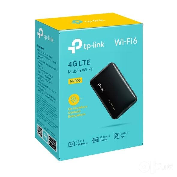 TP-Link M7005 мобильный 4G роутер с поддержкой Wi-Fi 6 / Доставка 24/7