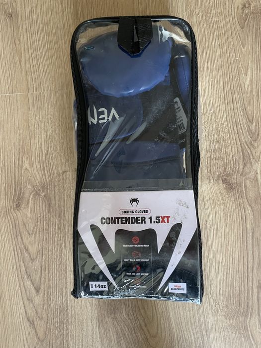 Manusi box Venum 14 OZ noi