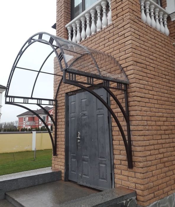 Навес козырек лавка