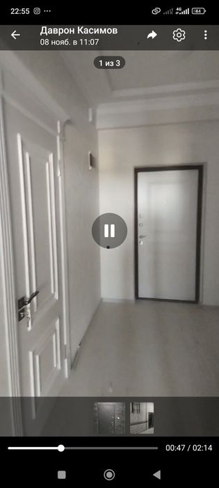 Корасув-3да. 5-хона+мансардали янги курилган  квартира сотилади