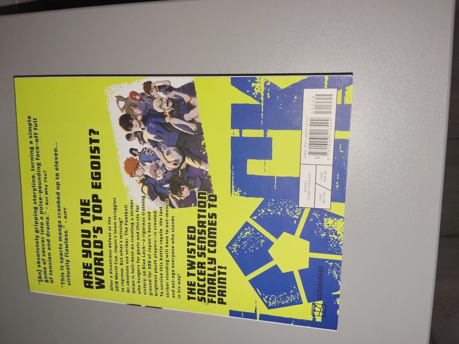 Blue Lock (manga) Volume 1