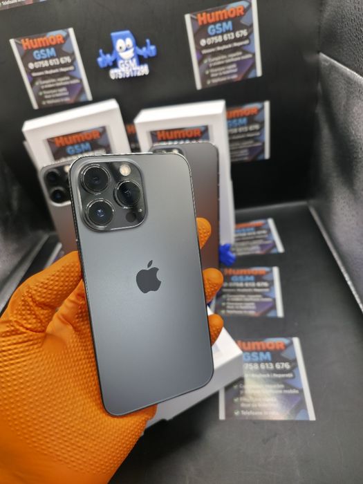 iPhone 13 Pro / Graphite / 128GB / 100% / Garantie / Posibilitate rate