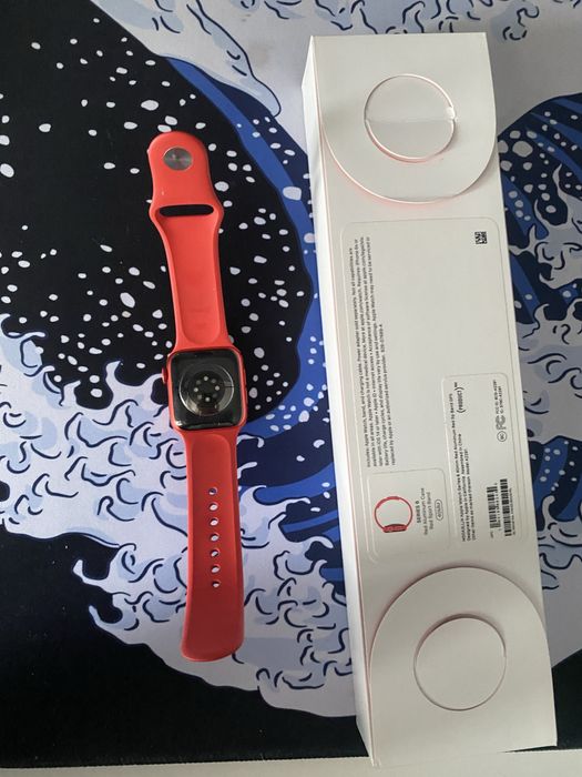apple watch 6 40mm эпл вотч 6 40мм product red
