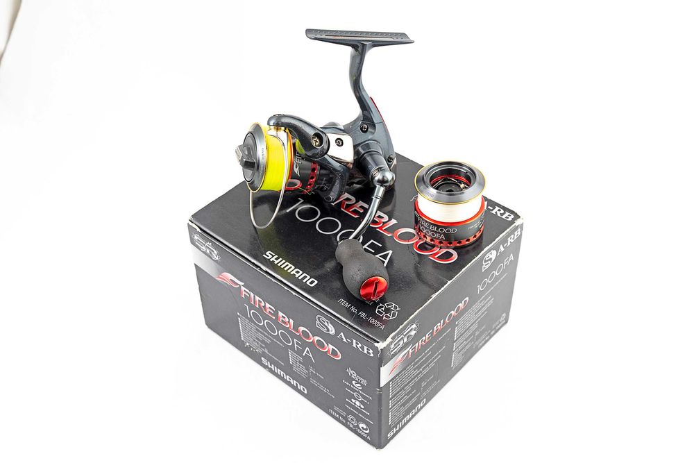 Mulineta Shimano Fireblood 1000 FA + tambur rezerva original!