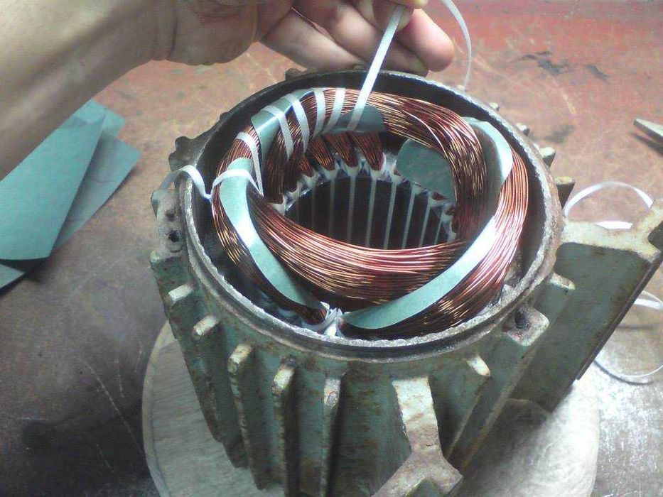 Ремонт и пренавиване на електродвигатели 220V