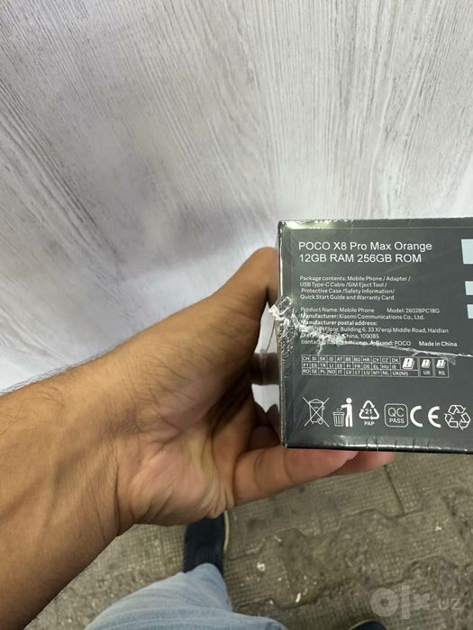 Poco x8 pro max 12gb 256tali