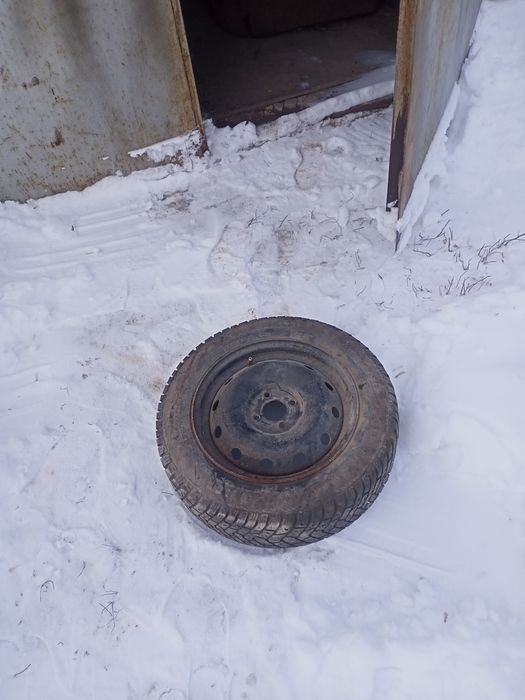 Продам запасное колесо на Ларгус зим резина