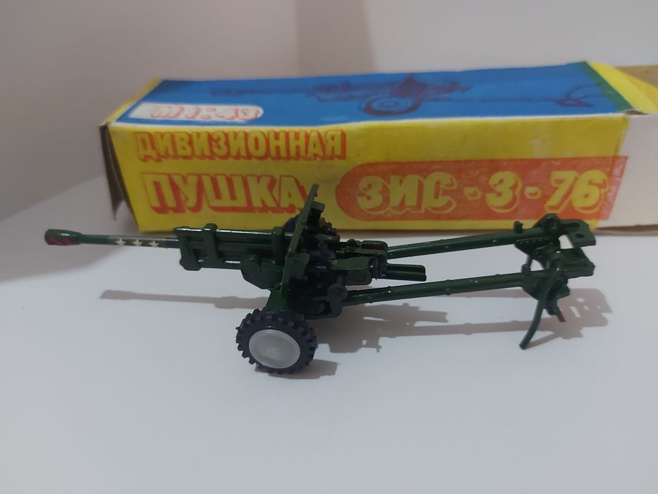 Дивизионная пушка, макет  СССР