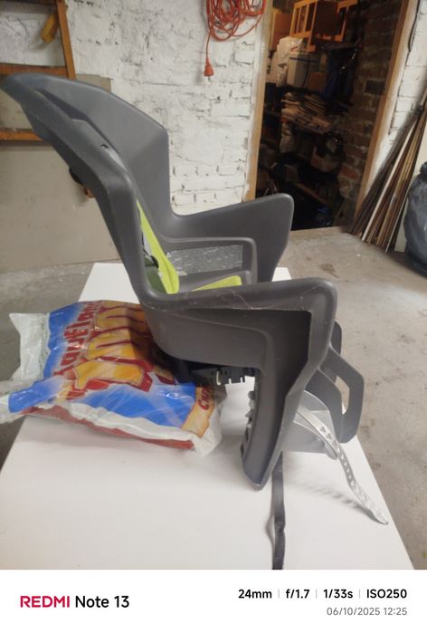 Детска седалка за велосипед с багажник