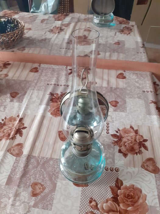 Lampă pe petrol.