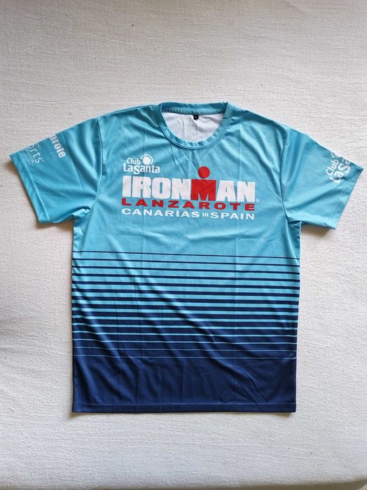 Тениска Ironman, синя, размер L