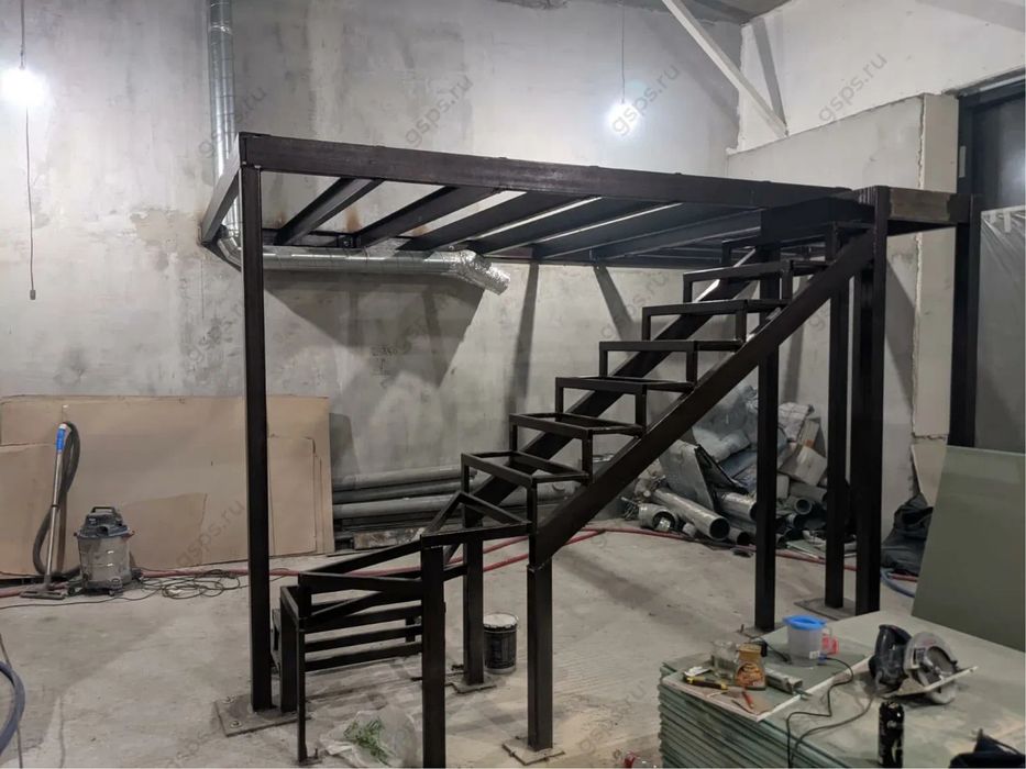 Изготовлерие металлоконструкций; лестниц- перил, антресолей и террас