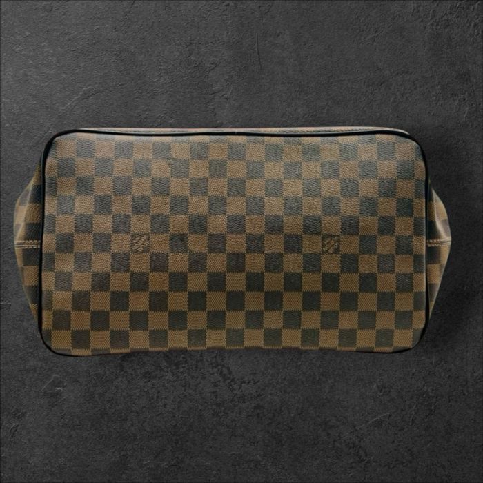 Louis Vuitton Damier Bergamo MM Handbag Brown DamierEbene Дамска чанта