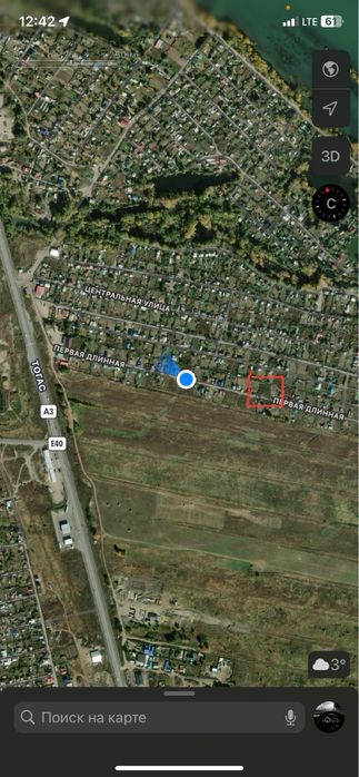 Продам участок ровный в черте города