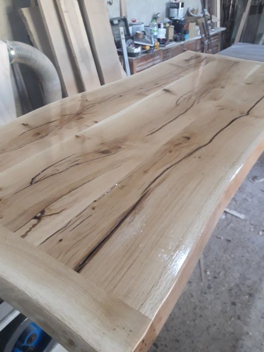 Плот за трапезна маса от дъб