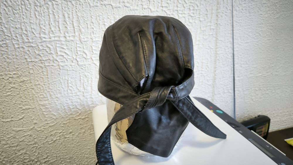 Кожаная бандана, кожа