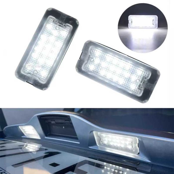 Lampi LED numar Fiat 500, Abarth 500 - Fara Eroare