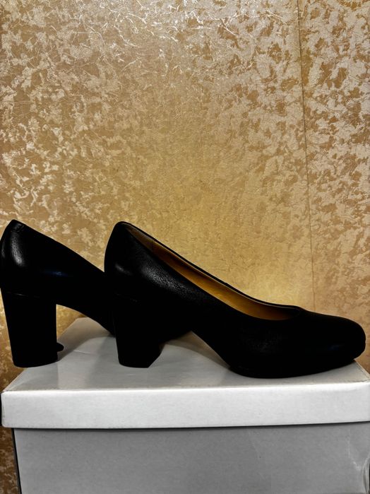 Туфли женские кожаные