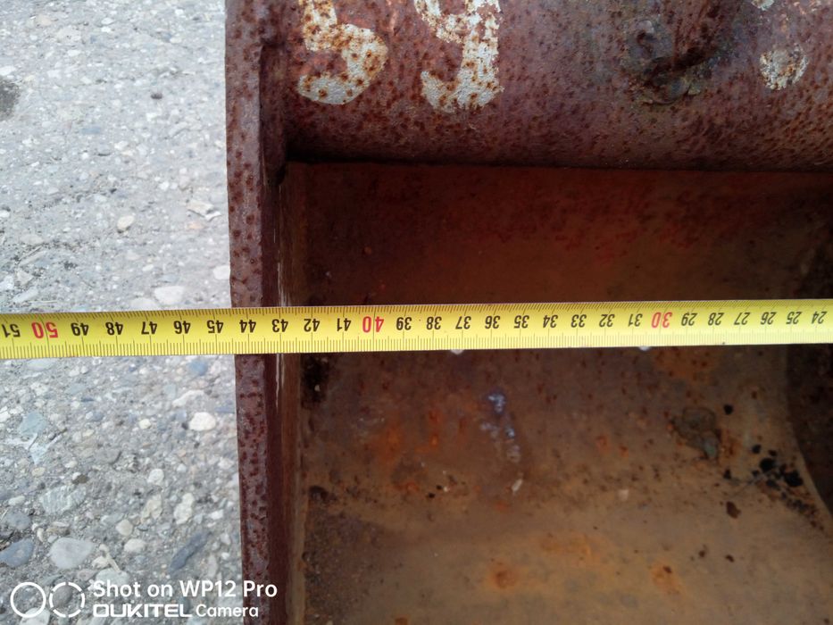 Cupa 45 cm miniexcavator 1.8 - 2.5 tone