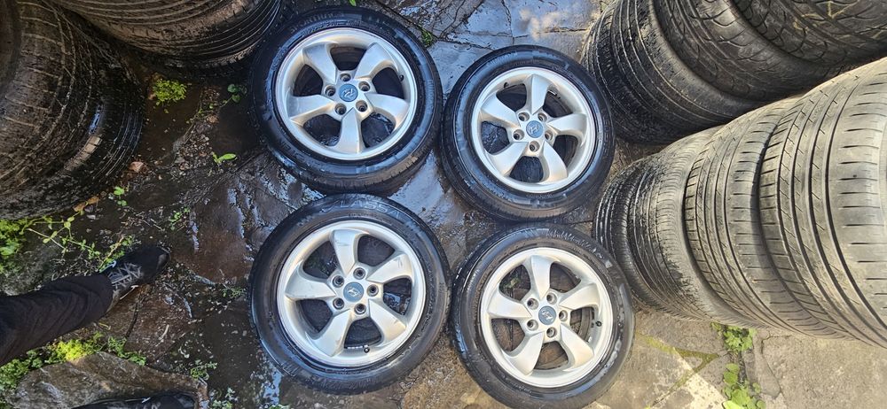 5/114.3/16 hyundai i30 i40 ал.джанти с летни гуми за хюндай 16 цола