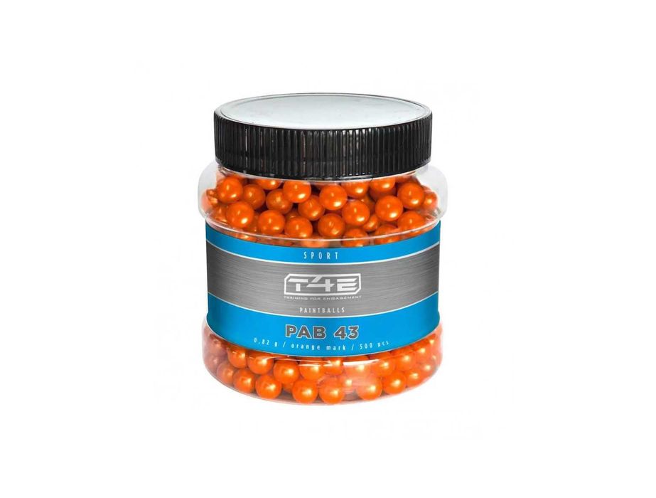 Bile cu Vopsea Umarex T4E Sport PAB calibrul 43, 500 buc