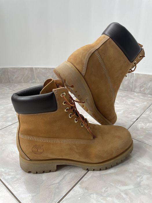 Ghete Timberland 6-Inch Premium 10061 Originale Piele Mărimea 42 (8.5 W)