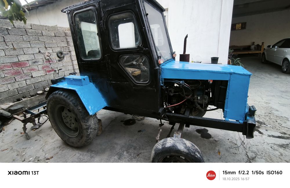 Mini traktor yasalgan