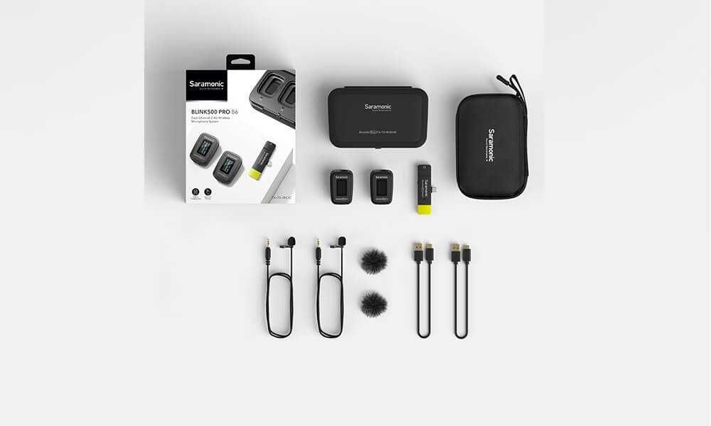 Микрофон Saramonic Blink 500 Pro B6 - Двухканальный Type C