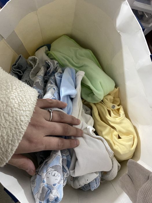 Детские вещи до от 0-2 мес