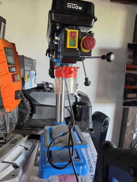 Колонна бормашина GÜDE GTB16 LASER, 550 W, 3-16 мм
