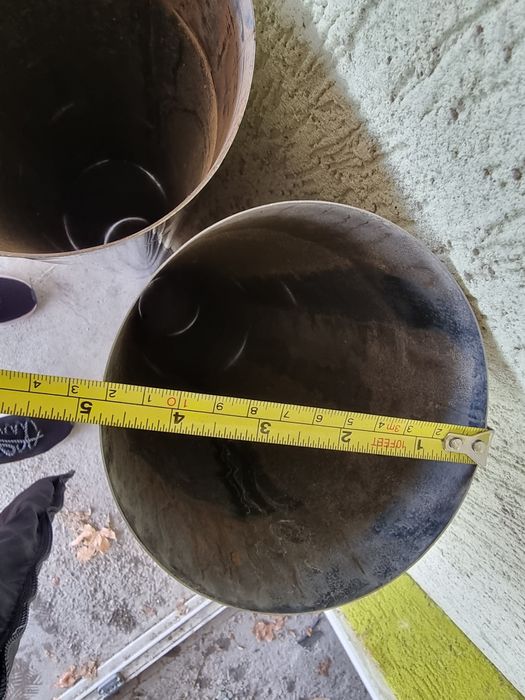 Vând horn, cos fum, tuburi inox dedicat grosime 0.60 mm diametru 120mm