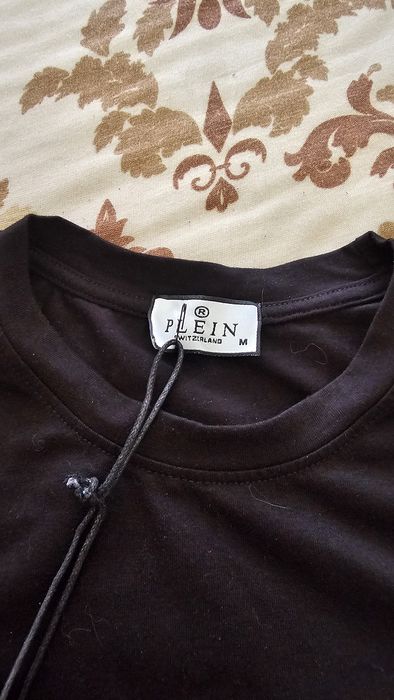 Чисто нова, черна тениска PHILIPP PLEIN