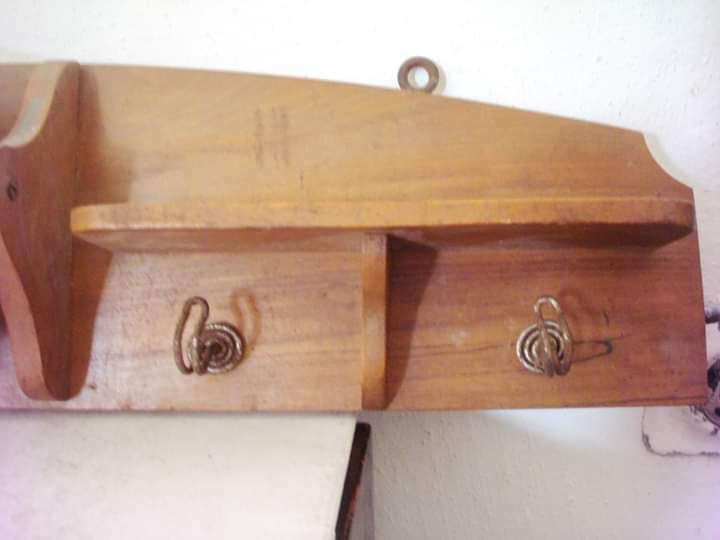 Голяма закачалка, поставка с огледало