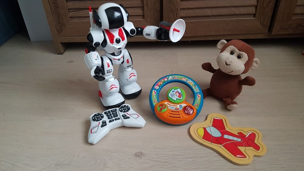Jucării mașinuță domino puzzle robot
