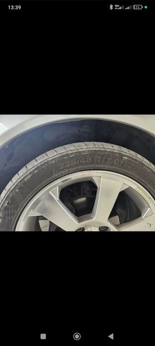 R17 диски комплект с шинами KUMHO