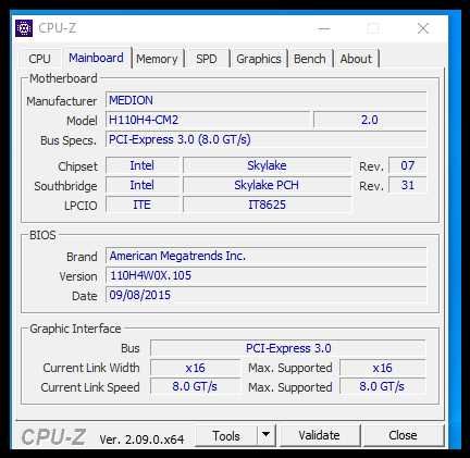 Kомпютър Medion Intel Core i5-6400 16gb SSD GTX750Ti