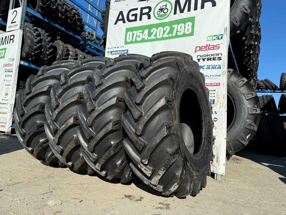 Anvelope noi 18.4-26 cu 14 pliuri marca BKT cu livrare rapida