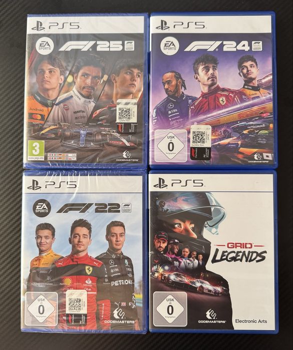 F1 22 F1 24 F1 25 F1 26 Formula 1 Grid Legends PS5