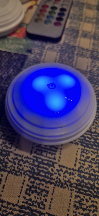 Декоративни лед светлини 6 бр. с дистанционно