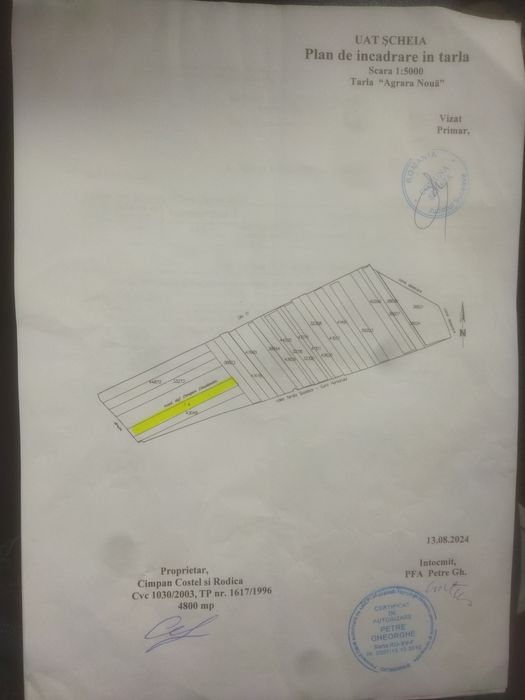 Terenuri la E 58 lângă Fan Courier(Scheia), Dezstore.