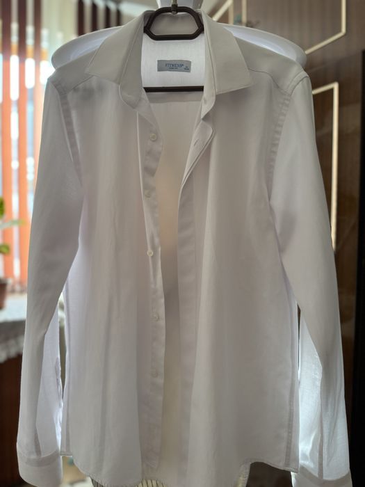 Мъжка официална риза Montre Slim Fit + чифт ръкавели