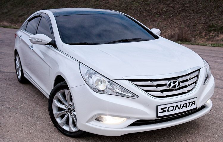 Запчасти Соната Решетка HYUNDAI SONATA 11- хром
