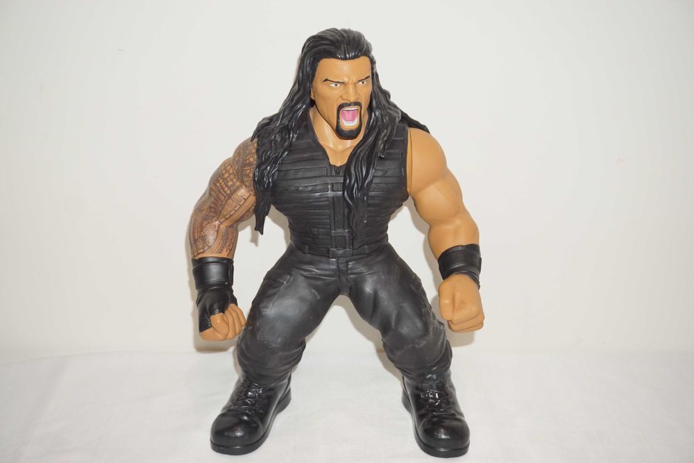 Рядка Оригинална Голяма Говореща Кеч Фигура На Roman Reigns 36см