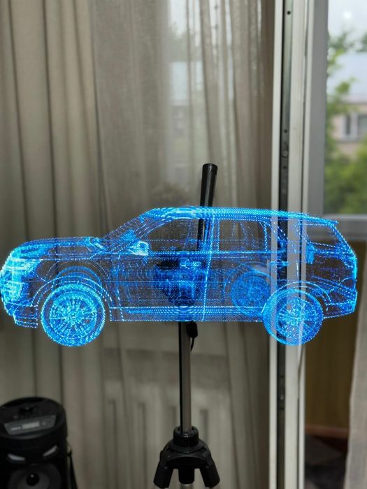 3d -Галограмма - Визуализация и Реклама