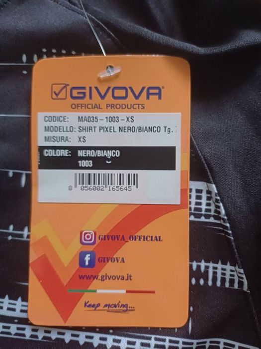 Мъжка Тениска GIVOVA Shirt Pixel 1003