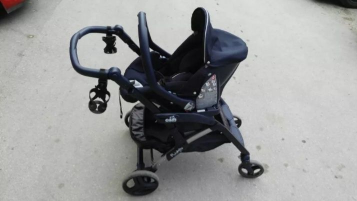 Бебешка количка 3 in 1CAM FLUIDO AMORE MIO