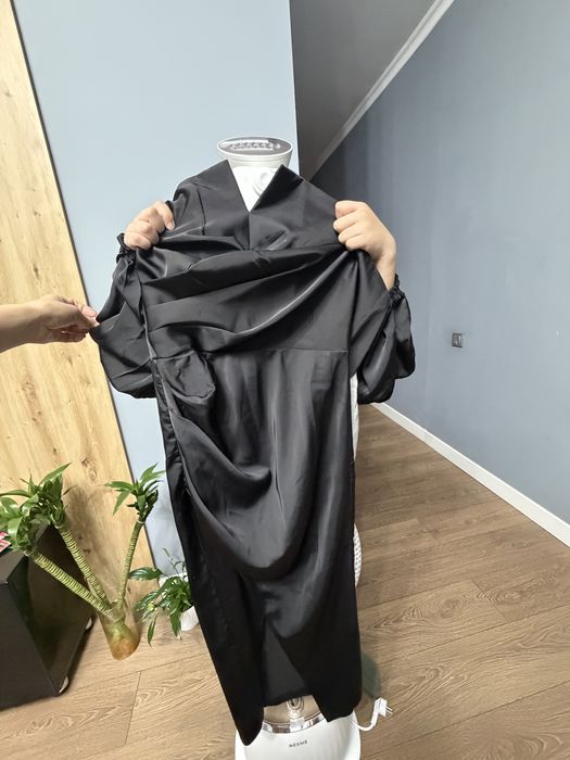 Новое черное коктельное платье