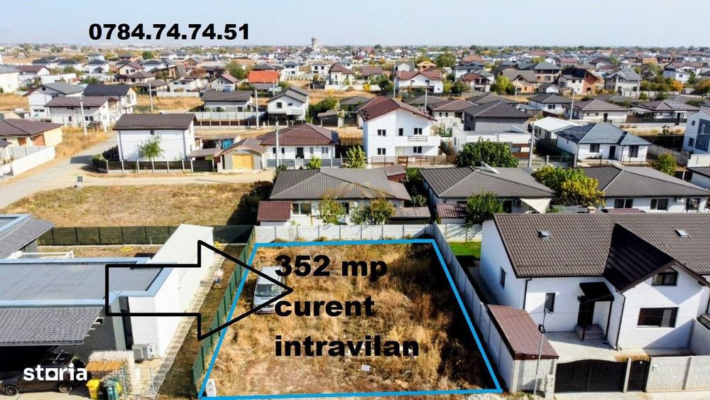 Teren construibil - comuna Berceni